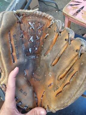 All Pro BL 65 Full Grain Cowhide Baseball Glove